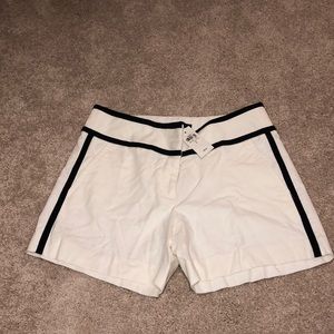 Ann Taylor NWT white and blue shorts!